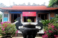 Đền thờ Tiến sĩ Trần Văn Huy. Ảnh: Họ Đặng gốc Trần.