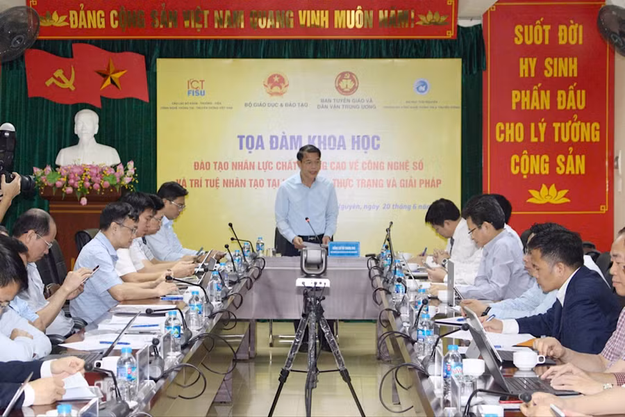 Đột phá trong đào tạo nguồn nhân lực Công nghệ số và Trí tuệ nhân tạo