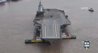 Mỹ lo ngại khi Trung Quốc bắt đầu chạy thử tàu sân bay Phúc Kiến