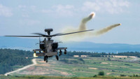 Trực thăng Apache Mỹ mạnh vượt trội nhờ tên lửa Spike NLOS Israel