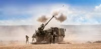 Israel sản xuất pháo tự hành Atmos ngay trên đất khách hàng