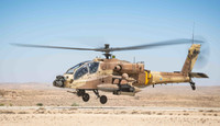 Trực thăng Apache Mỹ mạnh vượt trội nhờ tên lửa Spike NLOS Israel