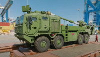 Israel sản xuất pháo tự hành Atmos ngay trên đất khách hàng