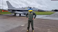 Xuất hiện hình ảnh tiêm kích F-16 Ukraine đã sẵn sàng