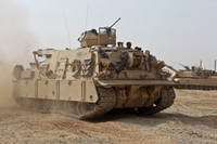 'Bạn đồng hành' xe tăng M1 Abrams rơi vào tay Nga