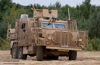 Xe bọc thép hạng nặng Mastiff đặc biệt bị Nga bắt giữ