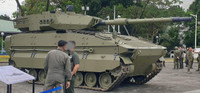 Philippines nhận lô xe tăng Sabrah mới từ Israel