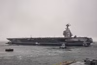 Siêu tàu sân bay Mỹ đang tiến về Nga bỗng dưng 'biến mất'