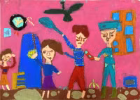 Lăng kính trẻ thơ về phòng, chống bạo lực gia đình ảnh 9 Lăng kính trẻ thơ về phòng, chống bạo lực gia đình ảnh 9