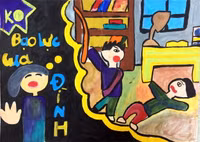 Lăng kính trẻ thơ về phòng, chống bạo lực gia đình ảnh 18 Lăng kính trẻ thơ về phòng, chống bạo lực gia đình ảnh 18