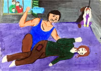 Lăng kính trẻ thơ về phòng, chống bạo lực gia đình ảnh 5 Lăng kính trẻ thơ về phòng, chống bạo lực gia đình ảnh 5