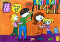 Lăng kính trẻ thơ về phòng, chống bạo lực gia đình ảnh 27 Lăng kính trẻ thơ về phòng, chống bạo lực gia đình ảnh 27