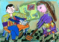 Lăng kính trẻ thơ về phòng, chống bạo lực gia đình ảnh 25 Lăng kính trẻ thơ về phòng, chống bạo lực gia đình ảnh 25