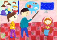 Lăng kính trẻ thơ về phòng, chống bạo lực gia đình ảnh 13 Lăng kính trẻ thơ về phòng, chống bạo lực gia đình ảnh 13