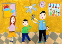 Lăng kính trẻ thơ về phòng, chống bạo lực gia đình ảnh 16 Lăng kính trẻ thơ về phòng, chống bạo lực gia đình ảnh 16