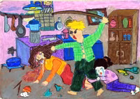 Lăng kính trẻ thơ về phòng, chống bạo lực gia đình ảnh 2 Lăng kính trẻ thơ về phòng, chống bạo lực gia đình ảnh 2