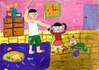 Lăng kính trẻ thơ về phòng, chống bạo lực gia đình ảnh 19 Lăng kính trẻ thơ về phòng, chống bạo lực gia đình ảnh 19