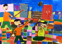 Những bức tranh chan nước mắt về phòng, chống bạo lực gia đình ảnh 9