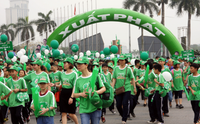 Hơn 20.000 người tham dự “Milo – Ngày hội đi bộ” ảnh 4 Hơn 20.000 người tham dự “Milo – Ngày hội đi bộ” ảnh 4