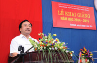 Phó Thủ tướng Hoàng Trung Hải dự khai giảng tại Thái Bình ảnh 2