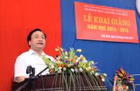 Phó Thủ tướng Hoàng Trung Hải dự khai giảng tại Thái Bình ảnh 2