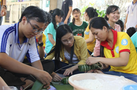 Những chiếc bánh Tét đầy ý nghĩa ảnh 1