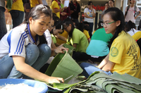 Những chiếc bánh Tét đầy ý nghĩa ảnh 4