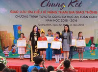 Học sinh Quảng Bình giao lưu kỹ năng tham gia giao thông an toàn ảnh 4