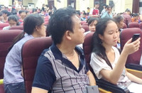 “Chốt” nhận hồ sơ xét tuyển đợt 1: Niềm vui chắc chắn đỗ ĐH ảnh 2