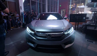 Honda làm mới thiết kế dòng Civic 2016 thế hệ thứ 10 ảnh 2 Honda làm mới thiết kế dòng Civic 2016 thế hệ thứ 10 ảnh 2