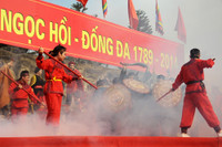 Hội gò Đống Đa tưng bừng khí thế thắng ngoại xâm ảnh 8