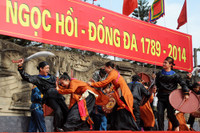 Hội gò Đống Đa tưng bừng khí thế thắng ngoại xâm ảnh 6