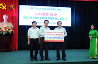 Những tấm lòng ngành Giáo dục hướng về miền Trung thân yêu ảnh 5 Những tấm lòng ngành Giáo dục hướng về miền Trung thân yêu ảnh 5