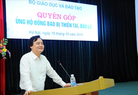 Những tấm lòng ngành Giáo dục hướng về miền Trung thân yêu ảnh 1 Những tấm lòng ngành Giáo dục hướng về miền Trung thân yêu ảnh 1