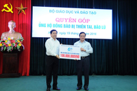 Những tấm lòng ngành Giáo dục hướng về miền Trung thân yêu ảnh 6 Những tấm lòng ngành Giáo dục hướng về miền Trung thân yêu ảnh 6
