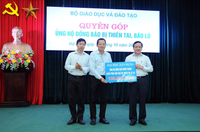 Những tấm lòng ngành Giáo dục hướng về miền Trung thân yêu ảnh 7 Những tấm lòng ngành Giáo dục hướng về miền Trung thân yêu ảnh 7