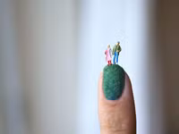 Bộ móng tay phong cảnh đồng quê ảnh 3 Bộ móng tay tinh xảo