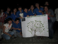 Sinh viên Huế hưởng ứng giờ trái đất ảnh 2