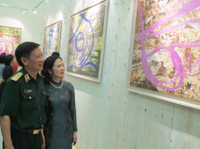 Trung tướng triển lãm tranh gây quỹ giúp học trò nghèo ảnh 4 Trung tướng triển lãm tranh gây quỹ giúp học trò nghèo ảnh 4