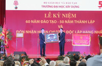 Trường Đại học Xây dựng kỉ niệm 50 năm thành lập ảnh 3