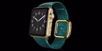 Gold Apple Watch Brilliance Exotic dây da trăn có giá 2.897 Bảng Anh