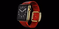 Gold Apple Watch Elite Exotic dây da trăn có giá 1.997 Bảng Anh