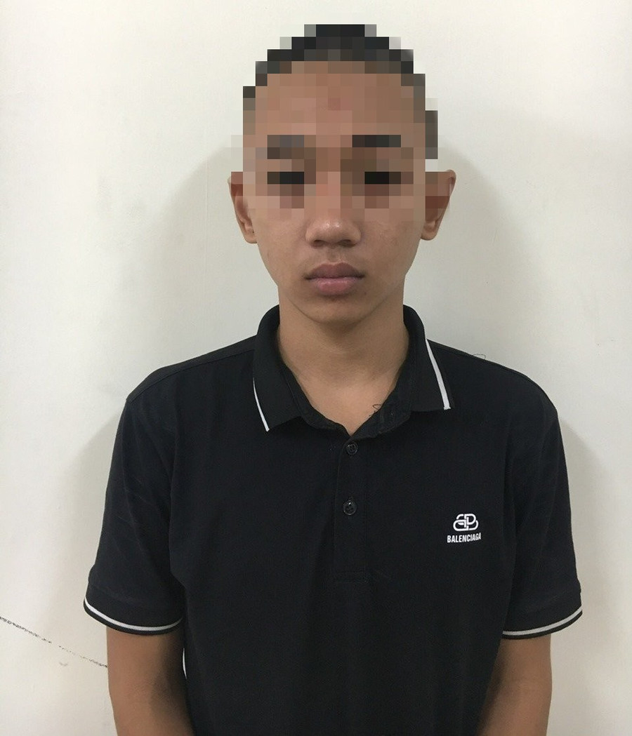 Phạm Đình Trưởng tại cơ quan công an. Ảnh: Công an Phạm Đình Trưởng tại cơ quan công an. Ảnh: Công an