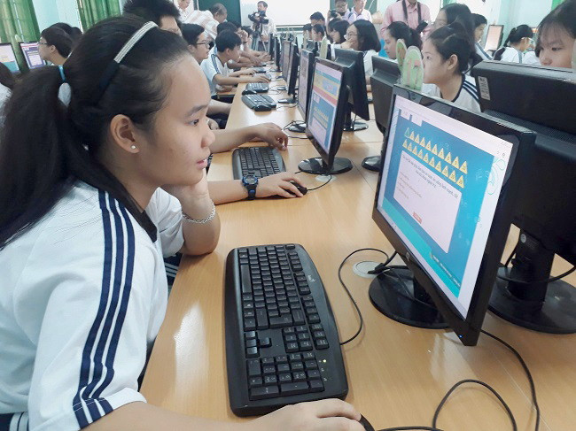 Học sinh trường THCS Lê Quý Đôn TPHCM tham dự hội thi. Học sinh trường THCS Lê Quý Đôn TPHCM tham dự hội thi.