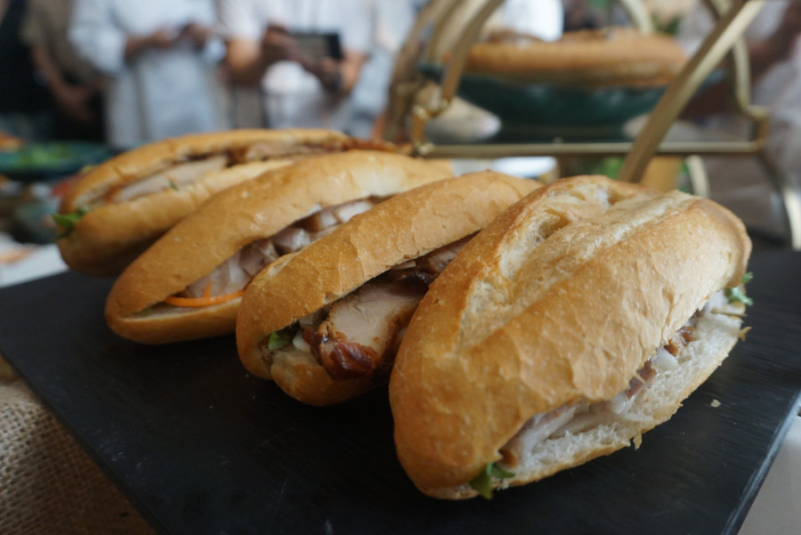 Món bánh mỳ Việt Nam. Ảnh: Vinh Hoàng.