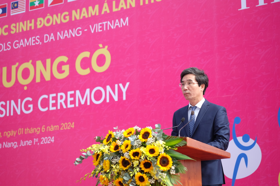 Ông Trần Chí Cường - Phó Chủ tịch UBND TP Đà Nẵng phát biểu tại Lễ thượng cờ Đại hội. Ông Trần Chí Cường - Phó Chủ tịch UBND TP Đà Nẵng phát biểu tại Lễ thượng cờ Đại hội.