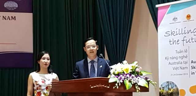 Ông Trương Anh Dũng phát biểu tại sự kiện