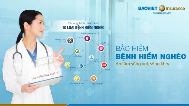 Bảo hiểm bệnh hiểm nghèo được xem là một giải pháp hiệu quả cho nhiều gia đình (ảnh nguồn baoviet)