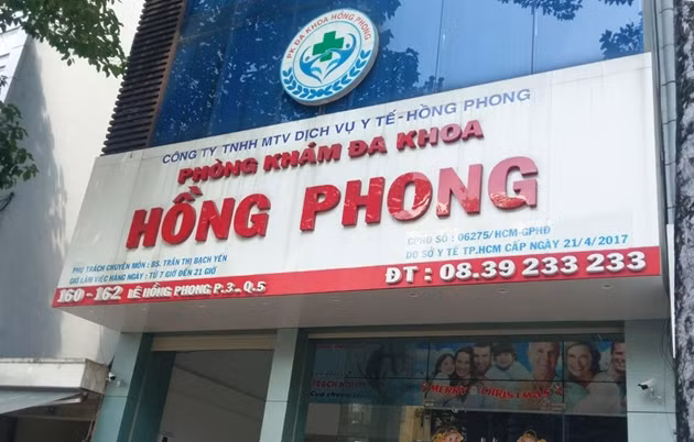 Công ty TNHH MTV Dịch vụ y tế Hồng Phong bị phạt 91 triệu đồng, buộc tháo gỡ, xóa quảng cáo vi phạm (Ảnh:CN)