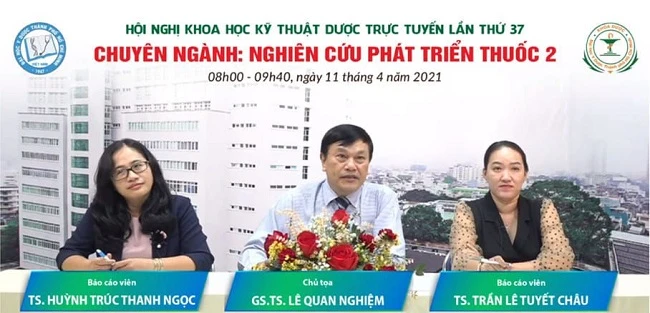 Các báo cáo viên chia sẻ tại Hội nghị trực tuyến (Ảnh: NTCC)